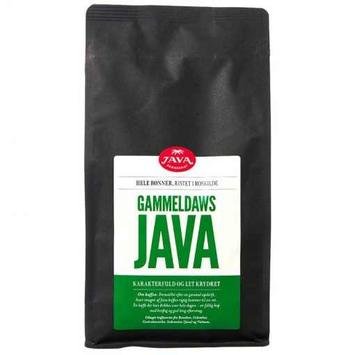 Javabrænderiet - Gammeldaws Java - kaffe, hele bønner - 500g