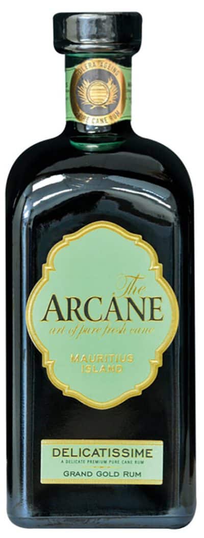 ARCANE DELICATISSIME RUM 41% Grand Gold Mauritius Island Rum Spiribam SAS