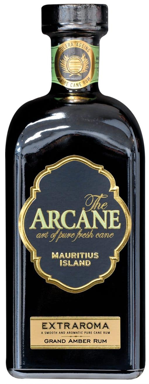 ARCANE EXTRAROMA RUM 40% Grand Amber Mauritius Island Rum Spiribam SAS Gift Box