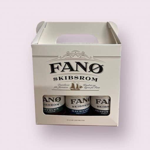 Fanø Skibsrom - Gaveæske 3×5 cl
