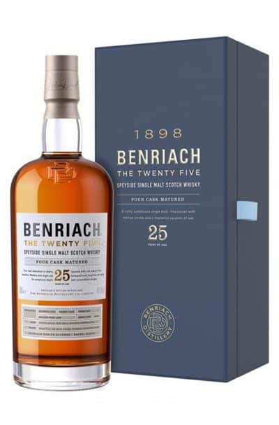 Benriach - The Twenty Five - 25YO Speyside Single Malt - Bourbon/Sherry/Virgin Oak/Madeira Casks 46%