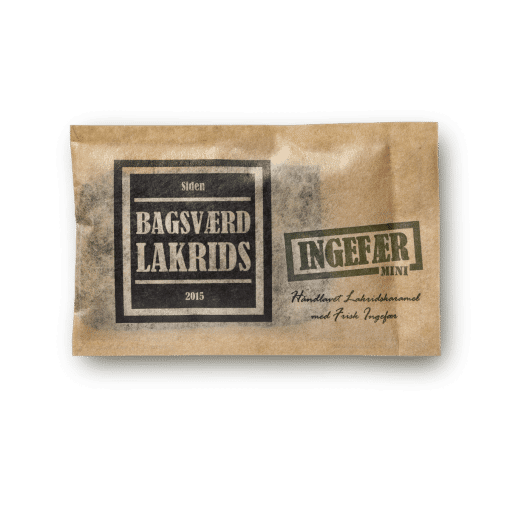 Bagsværd Lakrids - Ingefær mini 40g