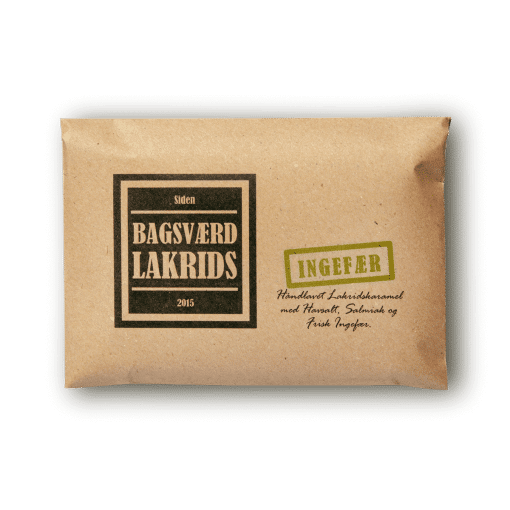 Bagsværd Lakrids - Ingefær 160g