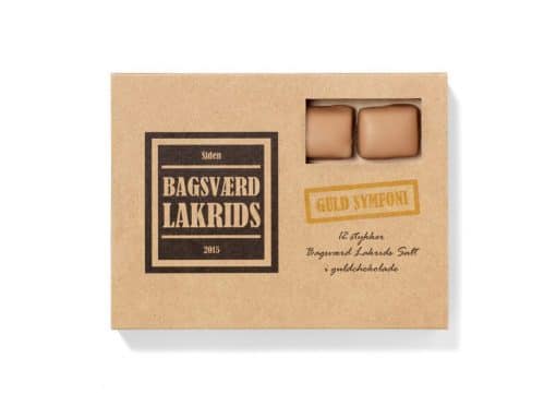 Bagsværd Lakrids - Guld Symfoni æske 125g