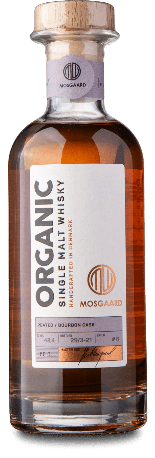 Mosgaard Whisky - Peated 48,4% Single Malt 50 cl