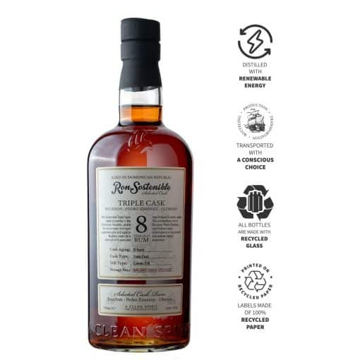 A Clean Spirit - Ron Sostenible 8YO Triple Cask