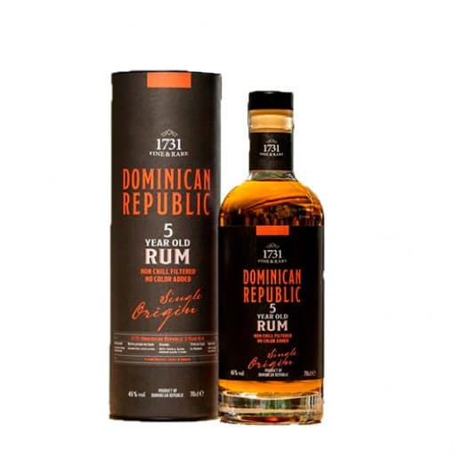 1731 Fine & Rare - Dominican Republic 5 YO