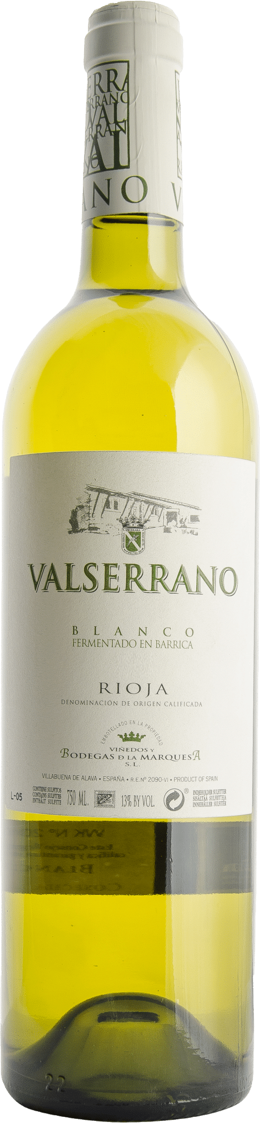 Valserrano - Rioja - Blanco Barrica