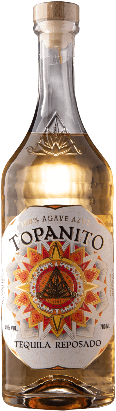 Topanito - Tequila 100% Agave Reposado, 40%