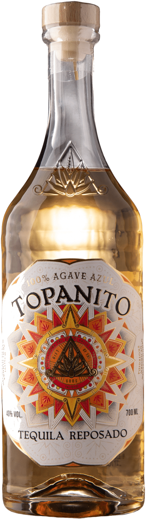Topanito - Tequila 100% Agave Reposado, 40%